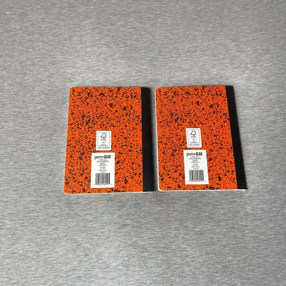 Pen + Gear Orange Composition Notebooks 2 PCS. Set
